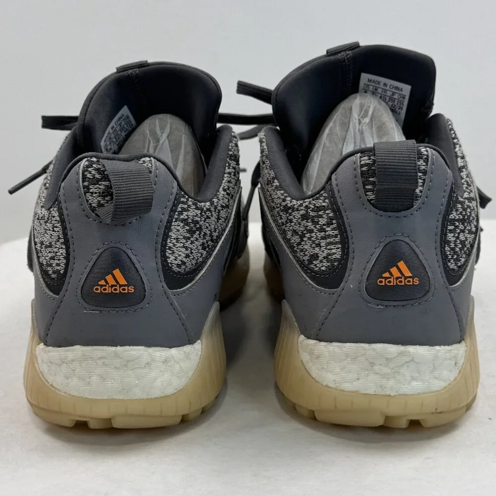 Adidas Mens Size 8 Gray Codechaos 21 Golf Shoes Primeblue Spikeless Lace Up - Picture 4 of 13